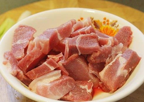 Những thực phẩm không nên nấu với thịt lợn