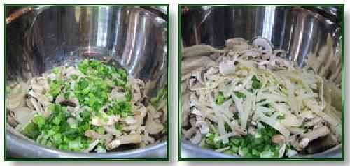 Salad nấm phô mai đơn giản cho ngày bận rộn