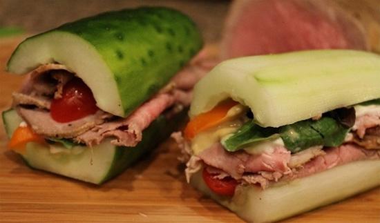 Sandwich hấp dẫn cho người ăn kiêng