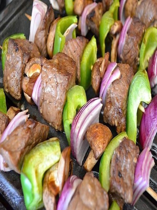 Bò nướng xiên ngày cuối tuần
