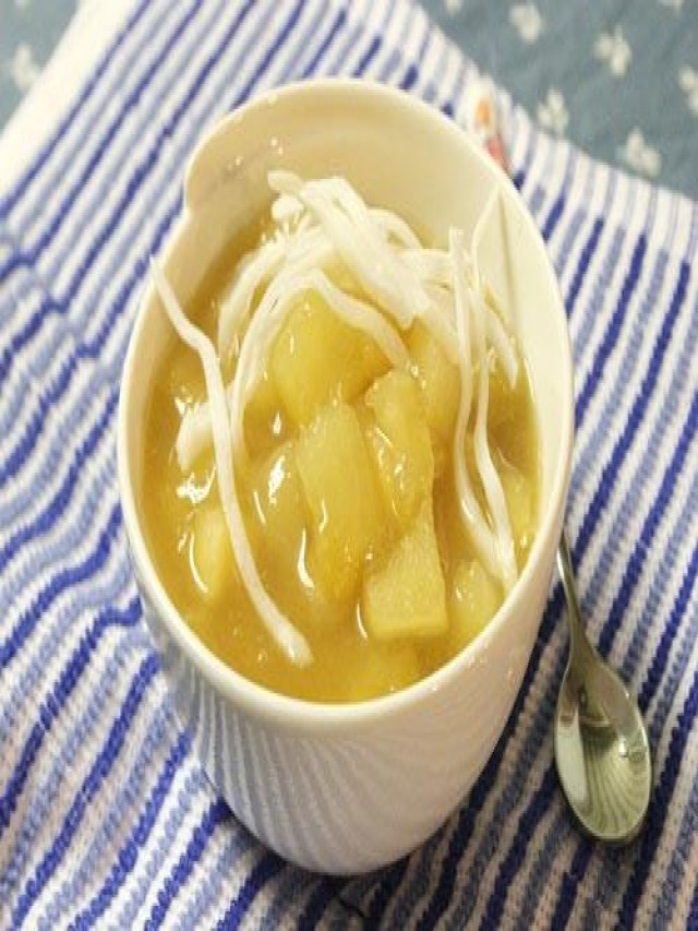 Chè sắn nóng dân dã
