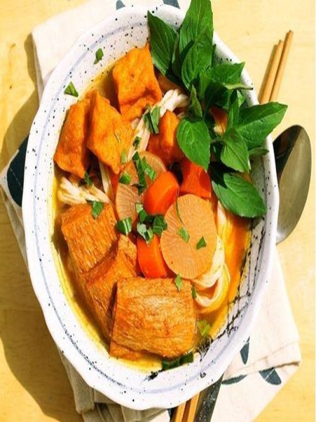 Đậu hũ kho chay - Món ngon đầu tháng