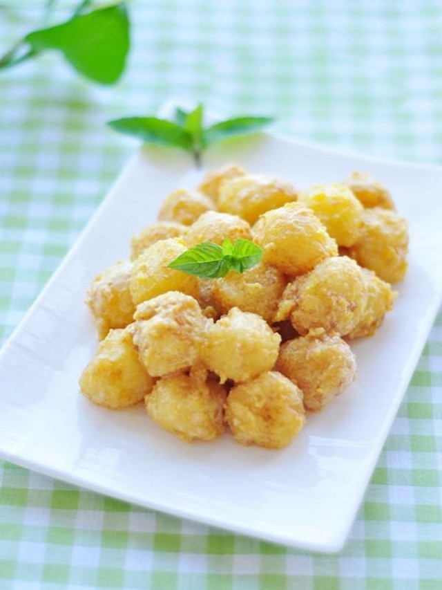 Khoai tây xóc trứng muối lạ miệng cho cả nhà
