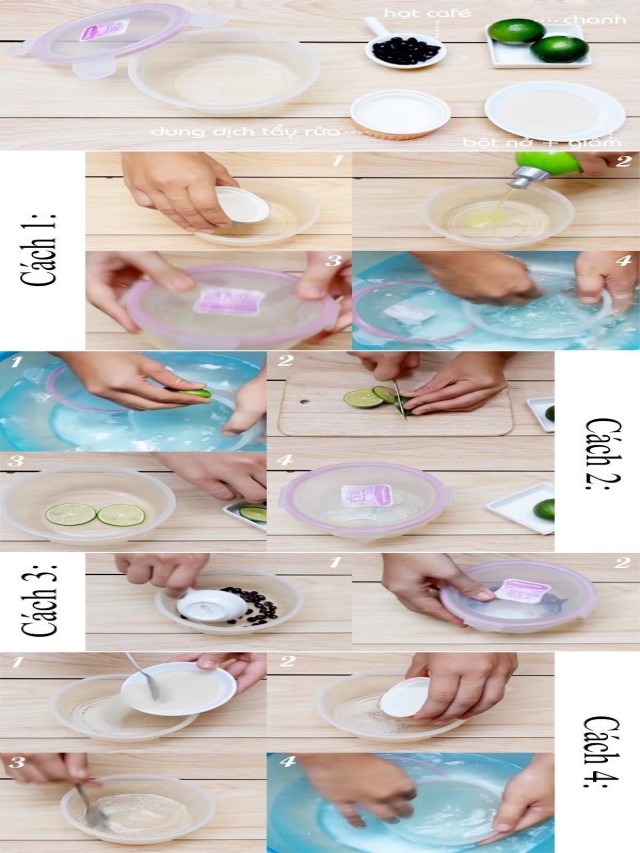 Mẹo vặt đánh bay mùi hôi trong hộp nhựa