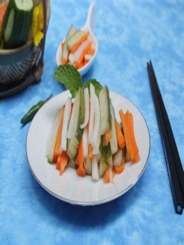 Rau củ quả ngâm chua ngọt