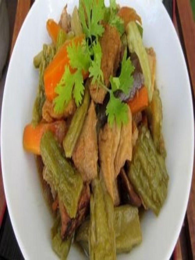 Rau củ xào chay cho đầu tháng thanh tịnh