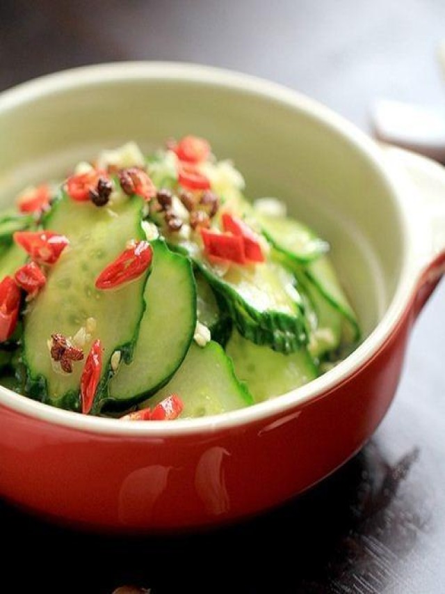 Salad dưa chuột chua giòn khó chối từ