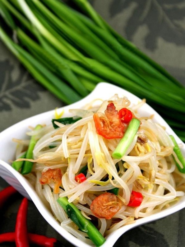 Thanh mát dễ ăn món nộm giá đỗ